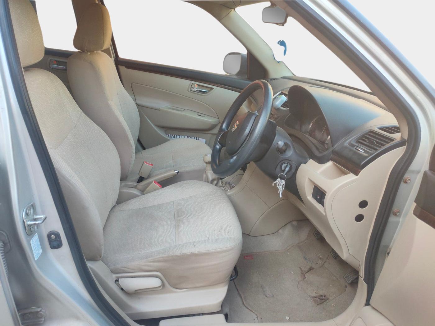 2012 Maruti Swift Dzire VDI, Diesel, Manual, 76,531 km, interior