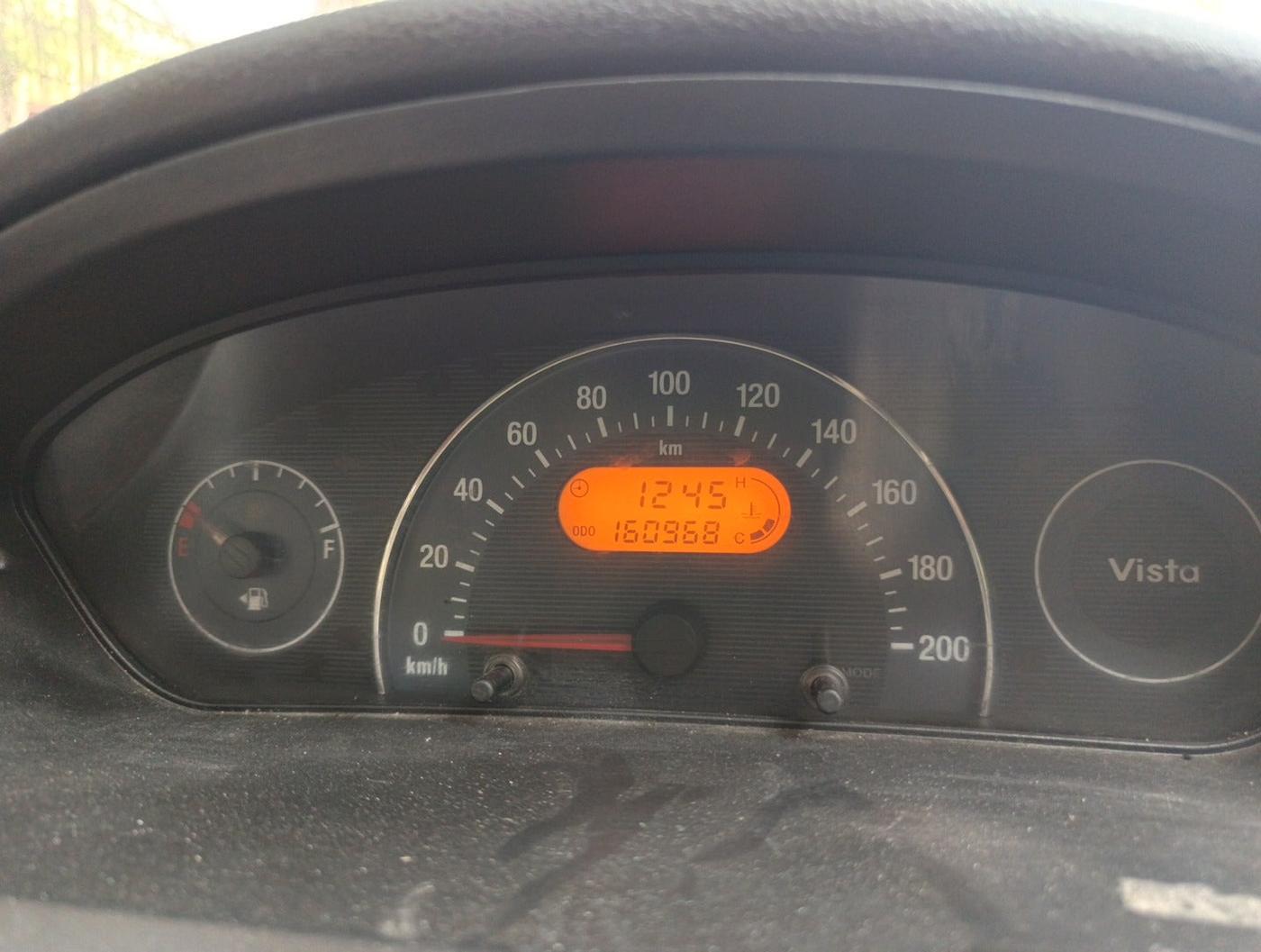 2012 Tata Indica Vista LX TDI, Diesel, Manual, 1,60,967 km, interior