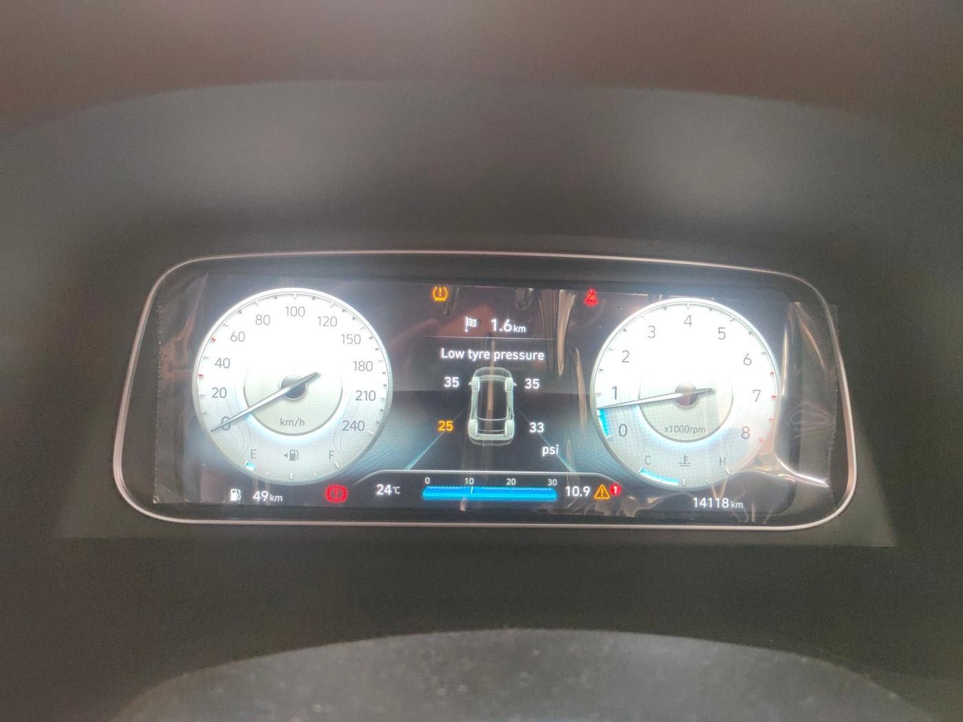 2022 Hyundai ALCAZAR PLATINUM 2.0 MT 7STR, Petrol, Manual, 14,118 km, interior
