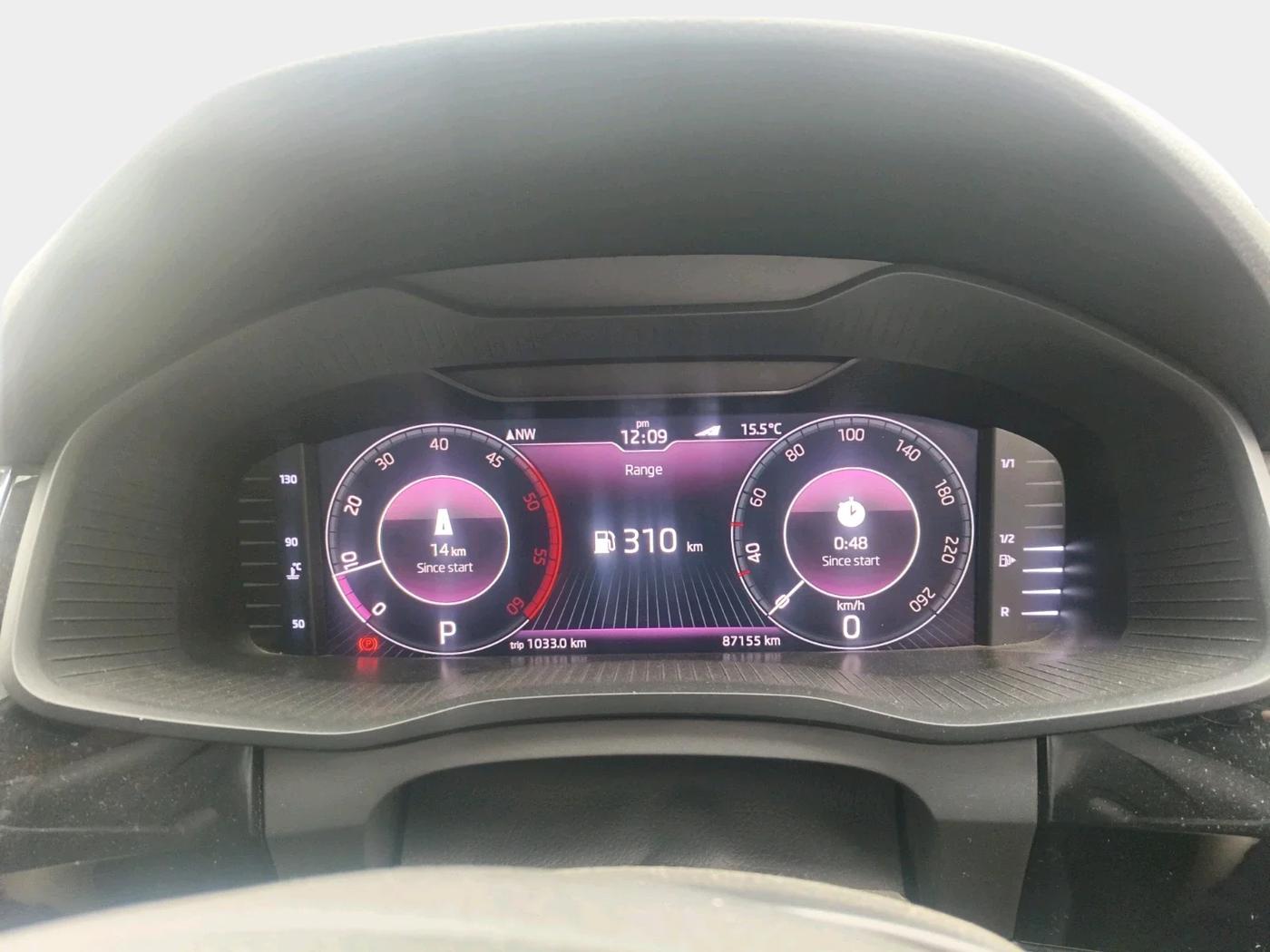 2019 Skoda Kodiaq L&K 2.0 TDI 4X4 AT, Diesel, Automatic, 87,155 km, interior