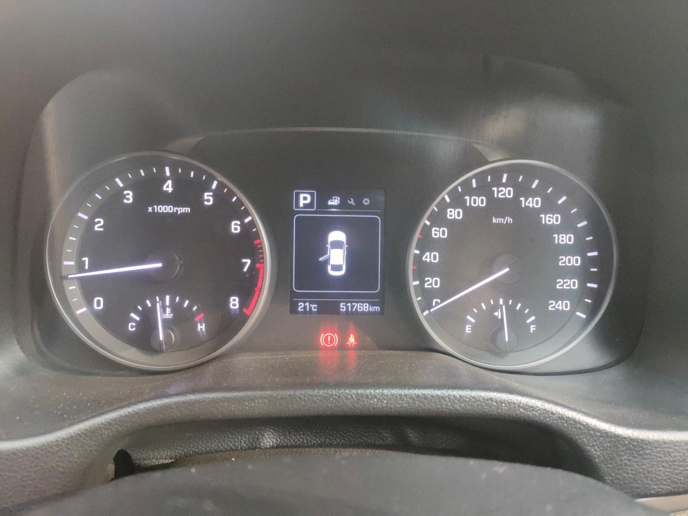 2018 Hyundai New Elantra 2.0 SX(O) AT PETROL, Petrol, Automatic, 51,768 km, interior