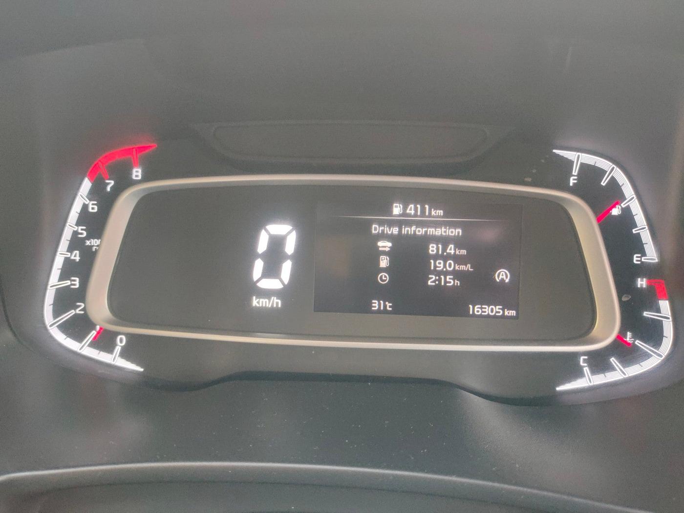 2024 KIA SONET HTK (O) 1.2 Petrol MT, Petrol, Manual, 16,305 km, interior