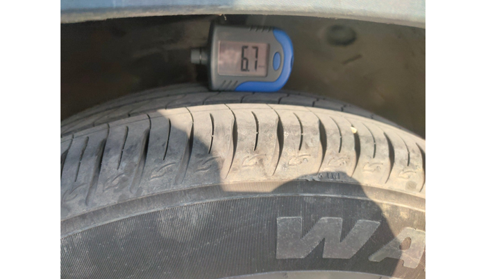 2024 KIA SONET HTK (O) 1.2 Petrol MT, Petrol, Manual, 16,305 km, tyre