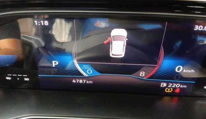 2024 Volkswagen VIRTUS TOPLINE TSI 1.0 AT, Petrol, Automatic, 5,400 km, interior