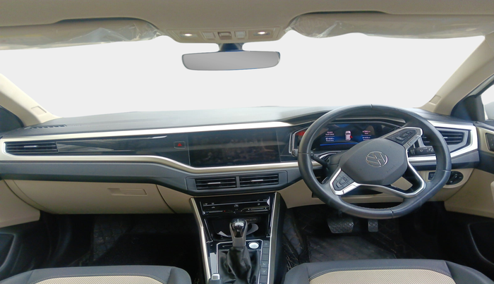 2024 Volkswagen VIRTUS TOPLINE TSI 1.0 AT, Petrol, Automatic, 5,400 km, interior