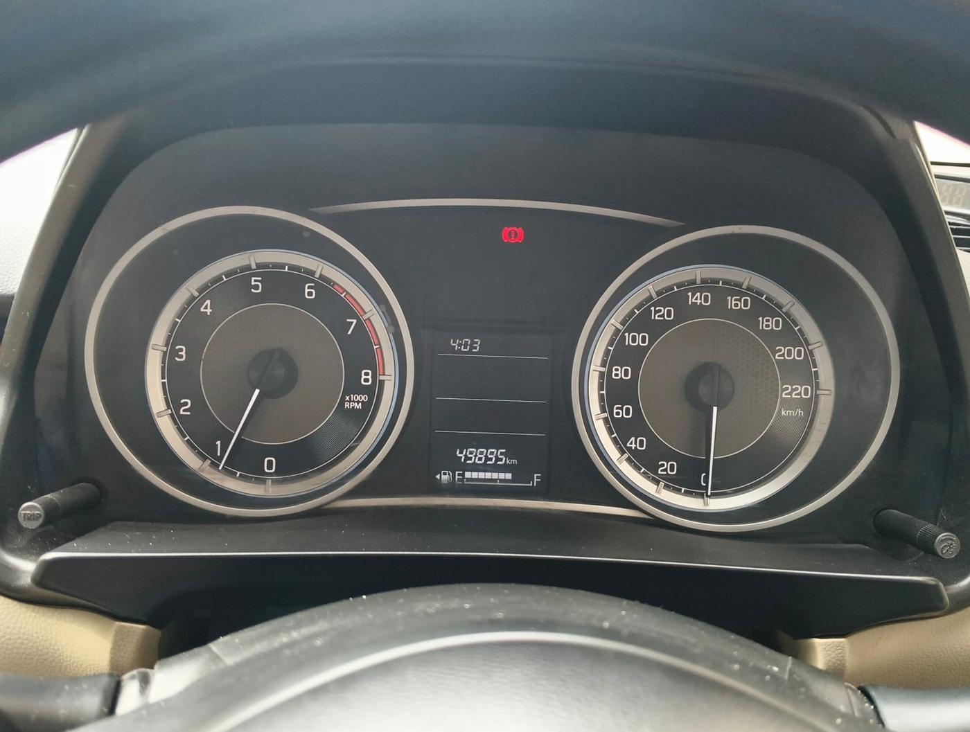 2017 Maruti Dzire VXI, Petrol, Manual, 49,895 km, interior