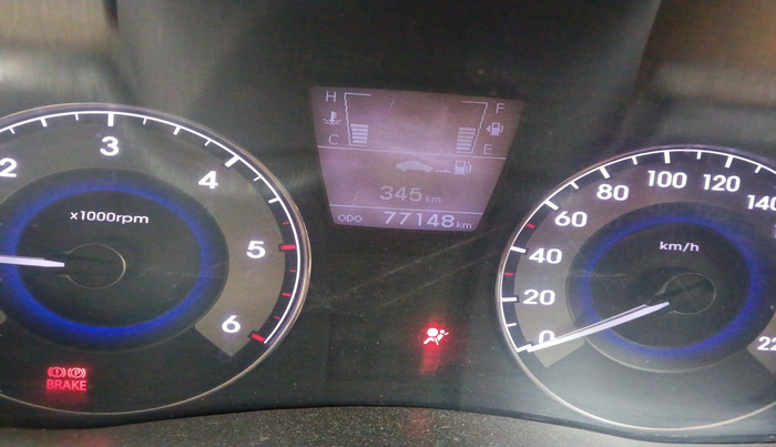 2011 Hyundai Verna FLUIDIC 1.6 CRDI SX OPT, Diesel, Manual, 77,148 km, interior