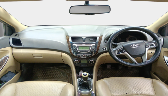 2011 Hyundai Verna FLUIDIC 1.6 CRDI SX OPT, Diesel, Manual, 77,148 km, interior