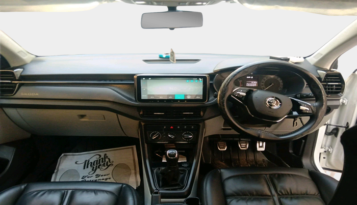 2022 Skoda KUSHAQ ACTIVE 1.0L TSI MT, Petrol, Manual, 31,137 km, interior