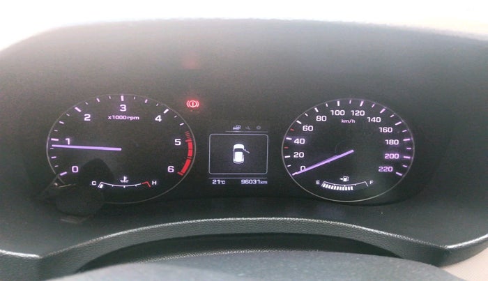 2017 Hyundai Creta SX (O) 1.6 DIESEL, Diesel, Manual, 96,031 km, interior