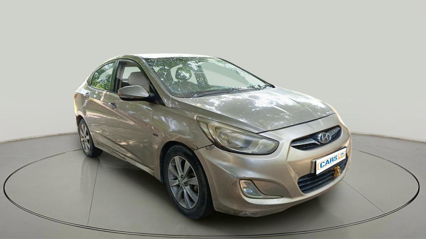 2011 Hyundai Verna FLUIDIC 1.6 CRDI SX, Diesel, Manual, 97,742 km, exterior