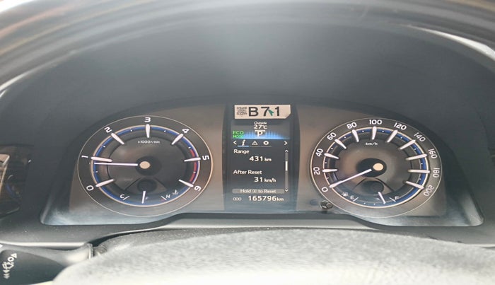 2018 Toyota Innova Crysta 2.8 ZX AT 7 STR, Diesel, Automatic, 1,65,796 km, interior