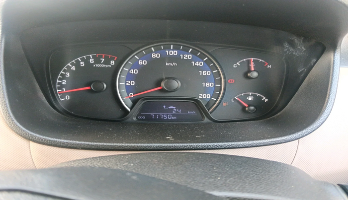 2014 Hyundai Xcent BASE 1.2, Petrol, Manual, 71,750 km, interior