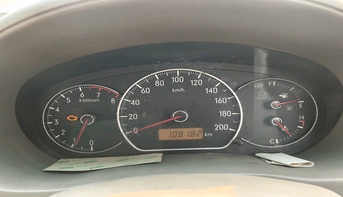 2010 Maruti SX4 VXI, Petrol, Manual, 1,08,182 km, interior