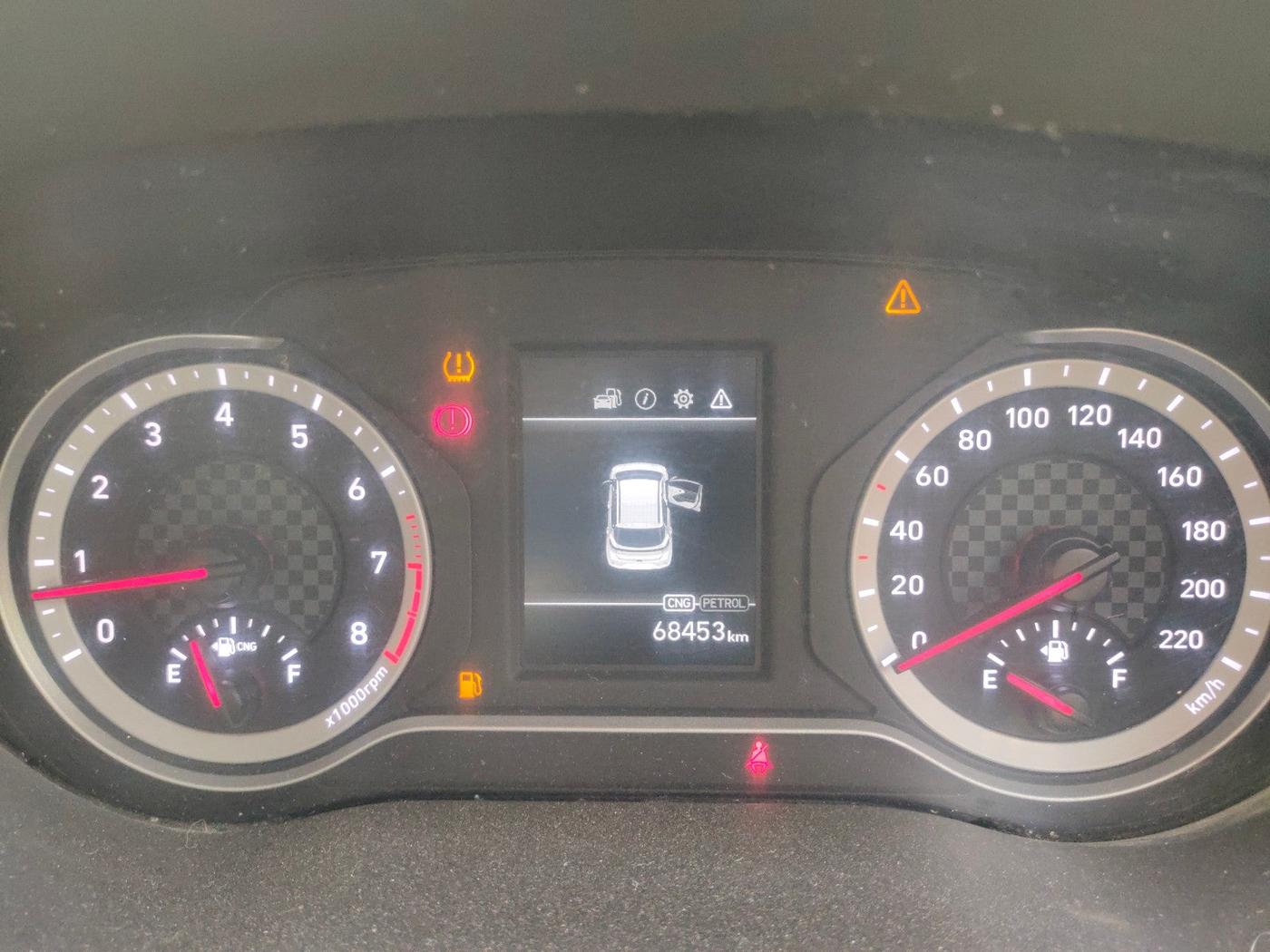 2023 Hyundai GRAND I10 NIOS SPORTZ 1.2 KAPPA VTVT CNG, Petrol, Manual, 68,453 km, interior