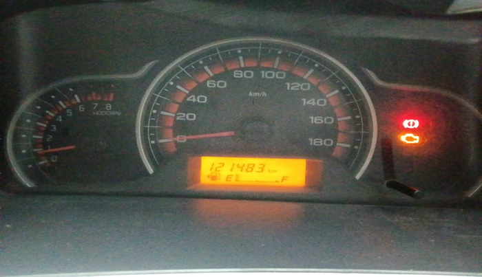 2015 Maruti Alto K10 VXI, Petrol, Manual, 1,21,483 km, interior