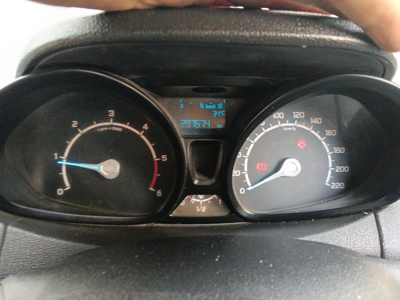 2016 Ford Ecosport TREND+ 1.5L DIESEL, Diesel, Manual, 2,97,674 km, interior