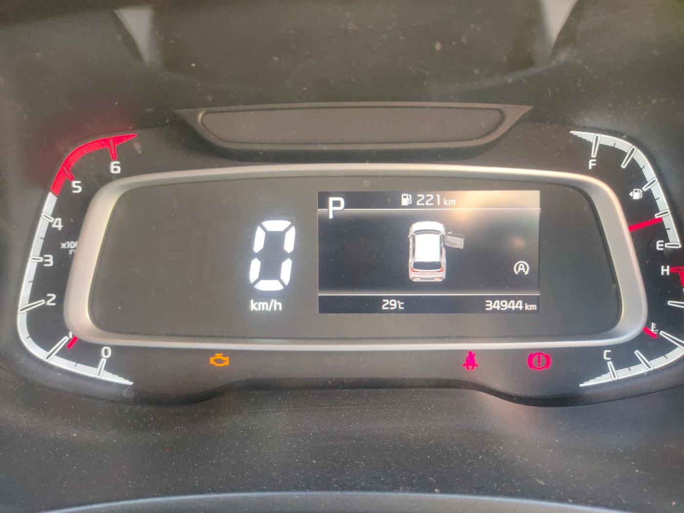 2023 KIA SONET HTX 1.5 AT, Diesel, Automatic, 34,944 km, interior