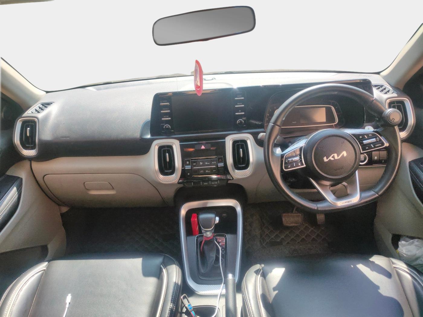 2023 KIA SONET HTX 1.5 AT, Diesel, Automatic, 34,944 km, interior