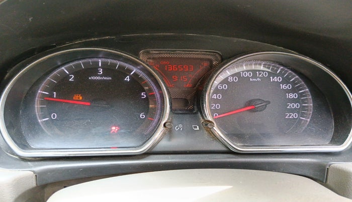 2012 Nissan Sunny XV DIESEL, Diesel, Manual, 1,36,593 km, interior