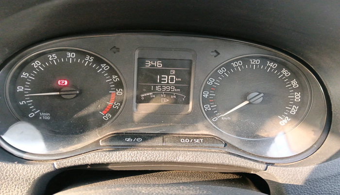 2016 Skoda Rapid AMBITION 1.5 TDI, Diesel, Manual, 1,16,399 km, interior