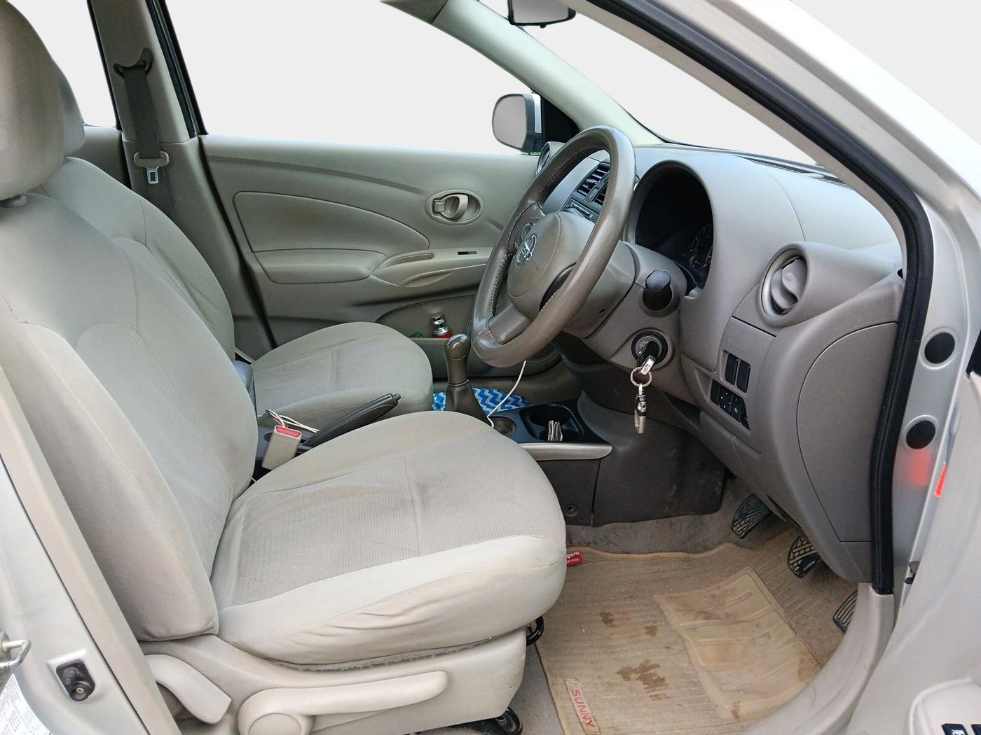 2012 Nissan Sunny XL DIESEL, Diesel, Manual, 1,16,983 km, interior