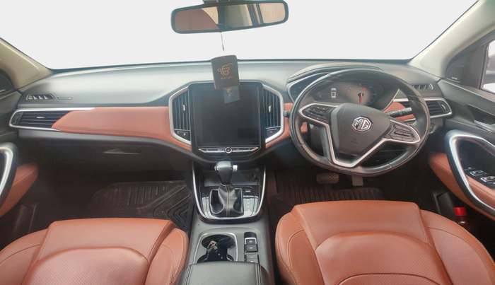 2021 MG HECTOR PLUS SHARP 1.5 PETROL TURBO CVT 6-STR, Petrol, Automatic, 45,851 km, interior