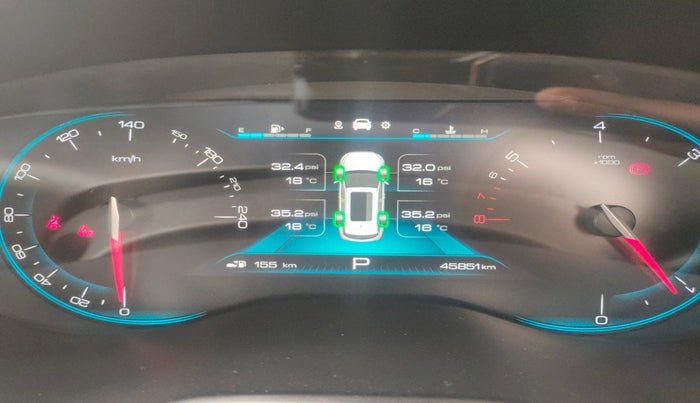 2021 MG HECTOR PLUS SHARP 1.5 PETROL TURBO CVT 6-STR, Petrol, Automatic, 45,851 km, interior