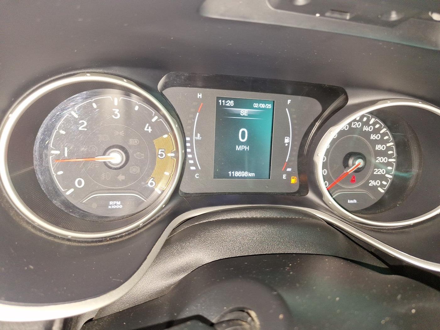 2018 Jeep Compass LIMITED 2.0 DIESEL 4X4, Diesel, Manual, 1,18,698 km, interior