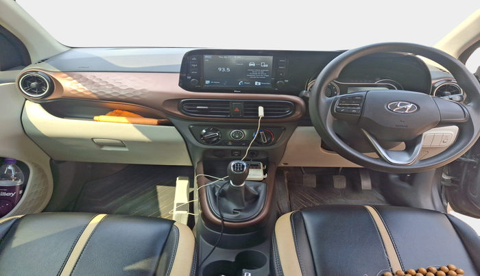 2020 Hyundai AURA SX 1.2, Petrol, Manual, 1,55,213 km, interior