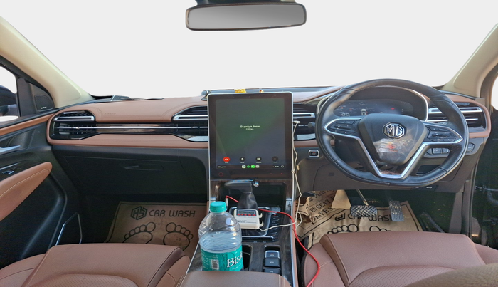 2023 MG HECTOR PLUS SAVVY PRO 1.5 TURBO CVT 7 STR, Petrol, Automatic, 30,886 km, interior