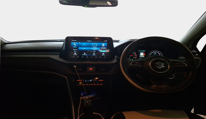 2024 Maruti BREZZA ZXI + SMART HYBRID, Petrol, Manual, 46,000 km, interior