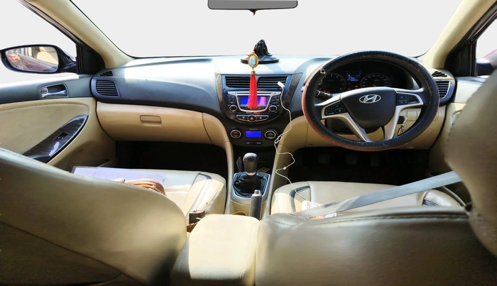 2012 Hyundai Verna FLUIDIC 1.6 VTVT EX, Petrol, Manual, 66,865 km, interior