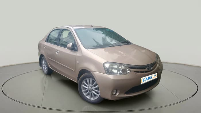 2011 Toyota Etios V, Petrol, Manual, 59,654 km, exterior