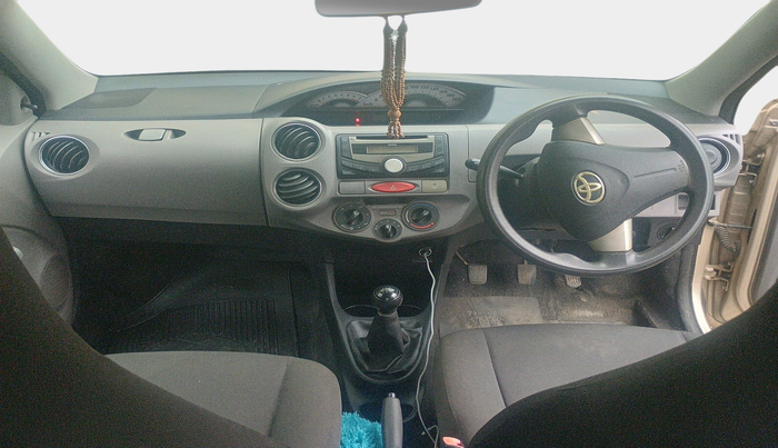 2011 Toyota Etios V, Petrol, Manual, 59,654 km, interior