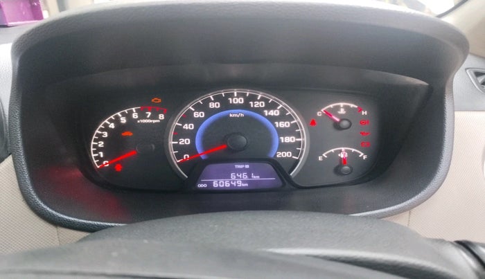 2016 Hyundai Grand i10 SPORTZ 1.2 KAPPA VTVT, Petrol, Manual, 60,649 km, interior