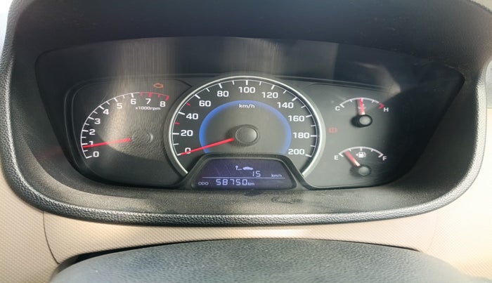 2016 Hyundai Grand i10 SPORTZ 1.2 KAPPA VTVT, Petrol, Manual, 58,750 km, interior