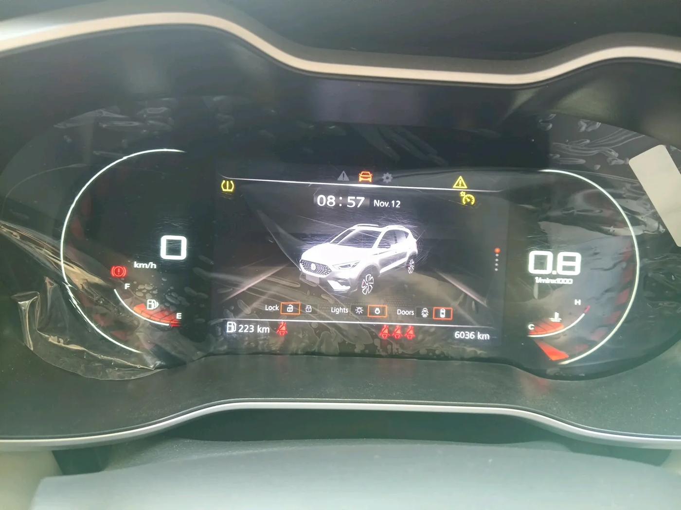 2023 MG ASTOR SHARP 1.5 MT, Petrol, Manual, 6,040 km, interior