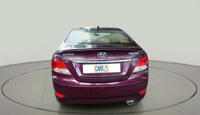 2013 Hyundai Verna FLUIDIC 1.6 VTVT SX AT, Petrol, Automatic, 74,172 km, exterior