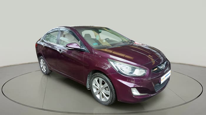 2013 Hyundai Verna FLUIDIC 1.6 VTVT SX AT, Petrol, Automatic, 74,172 km, exterior