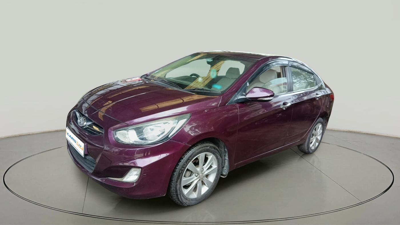 2013 Hyundai Verna FLUIDIC 1.6 VTVT SX AT, Petrol, Automatic, 74,172 km, exterior