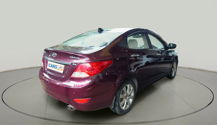 2013 Hyundai Verna FLUIDIC 1.6 VTVT SX AT, Petrol, Automatic, 74,172 km, exterior