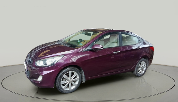 2013 Hyundai Verna FLUIDIC 1.6 VTVT SX AT, Petrol, Automatic, 74,172 km, exterior