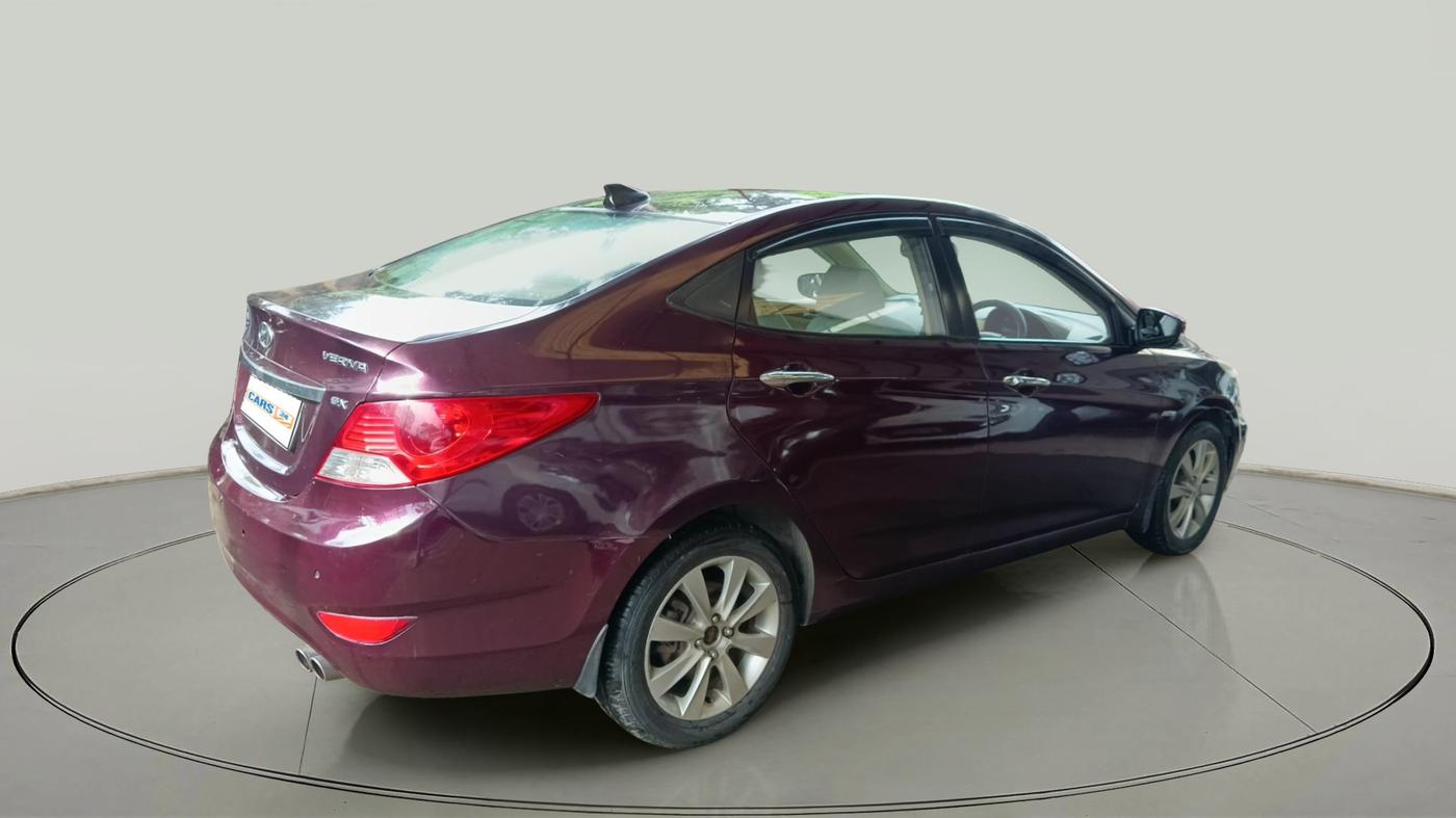 2013 Hyundai Verna FLUIDIC 1.6 VTVT SX AT, Petrol, Automatic, 74,172 km, exterior