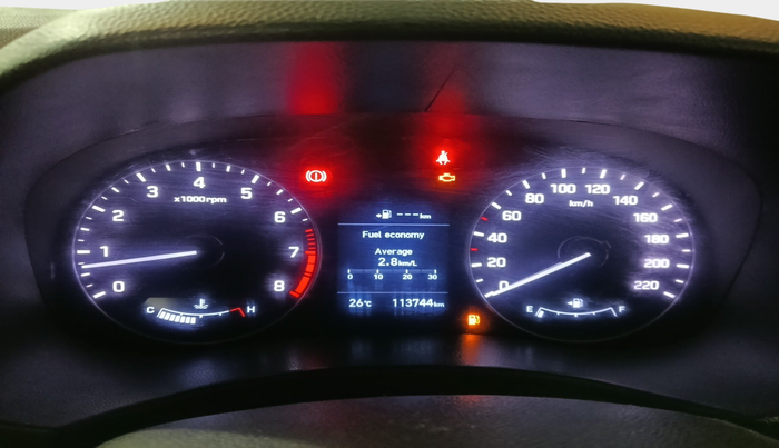 2019 Hyundai Creta SX (O) 1.6 PETROL, Petrol, Manual, 1,13,744 km, interior