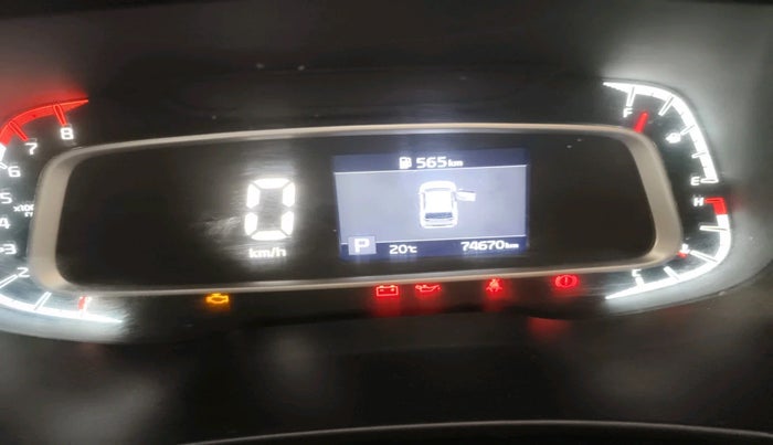 2020 KIA SONET HTK PLUS 1.0 DCT, Petrol, Automatic, 74,670 km, interior