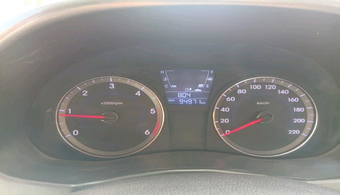 2012 Hyundai Verna FLUIDIC 1.4 CRDI, Diesel, Manual, 94,971 km, interior