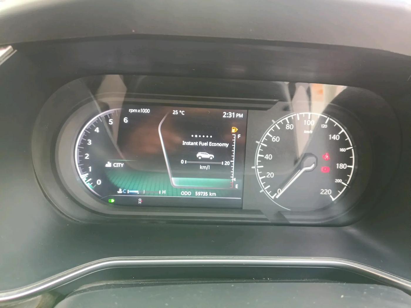 2019 Tata Harrier XZ 2.0L, Diesel, Manual, 60,000 km, interior