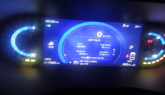 2024 Tata NEXON CREATIVE+ DCA 1.2 PETROL, Petrol, Automatic, 7,500 km, interior