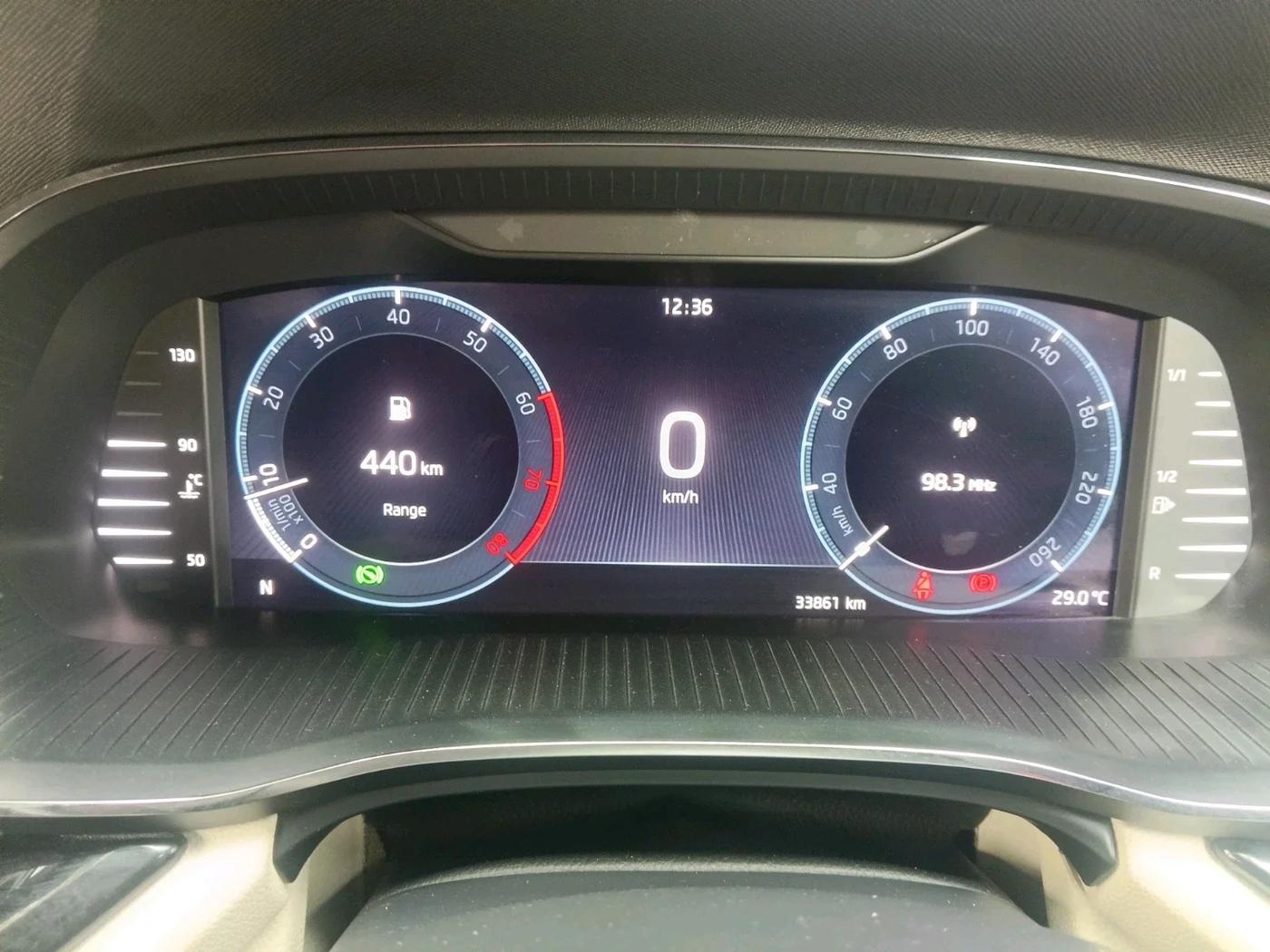 2021 Skoda Octavia L&K 2.0 AT, Petrol, Automatic, 33,861 km, interior